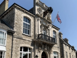 The Town Hall in the High Street in the Virtual Swanage Gallery