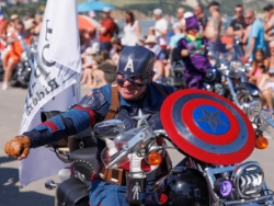 Captain America at the Carnival Procession - Ref: VS2508