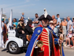 Click to view image Town Crier at the Carnival Procession