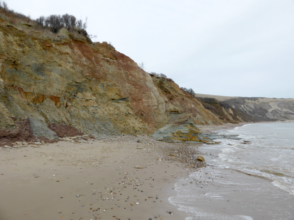 Erosion in Ocean Bay from Virtual Swanage