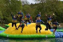 Dorset Water Park Jumping